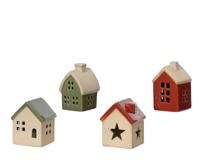 Huis porselein L5,8b6,8h8,2 cm a4 Decoris - Decoris Huis porselein L5,8b6,8h8,2 cm a4 Decoris - Decoris