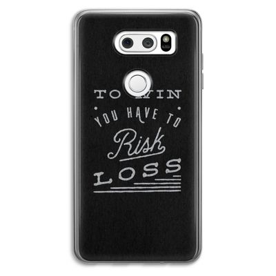 Risk loss: LG V30 Transparant Hoesje