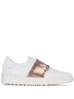 Valentino Garavani baskets Rockstud Untitled en cuir - Blanc