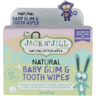 Jack n Jill Natural baby gum & tooth wipes