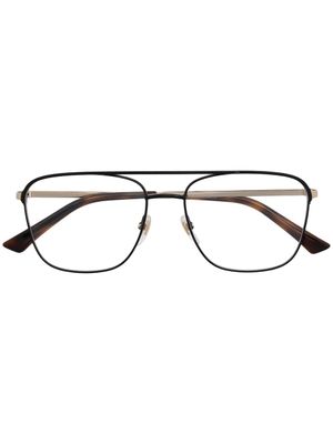 Gucci Eyewear lunettes de vue à monture carrée - Noir