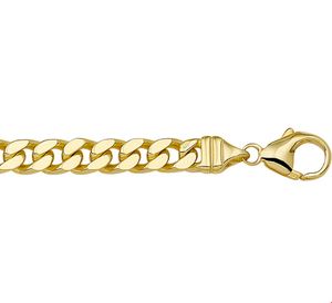 TFT Armband Goud Geslepen Gourmet 6 mm 22 cm