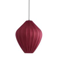 Light & Living HanglampVerita Ø 47cm - bordeaux kap - 2993617