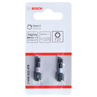 Bosch Accessoires Impact Control T27 25mm | 2 stuks - 2608522476