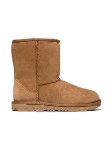 UGG Kids bottes Classic Short II en peau lainée - Tons neutres