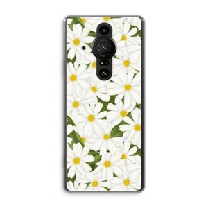Summer Daisies: Sony Xperia Pro-I Transparant Hoesje