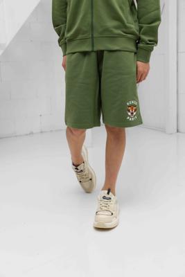 Kenzo Tiger Korte Broek Kids Donkergroen - Maat 9/10 jaar - Kleur: Donkergroen | Soccerfanshop