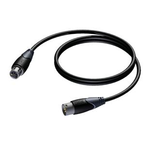 Procab CLD955 Classic 5p XLR male - 5p XLR female DMX-kabel 1.5m