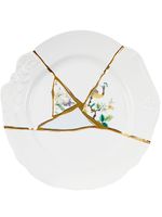 Seletti assiette Kintsugi No. 2 - Blanc