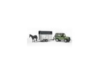 Bruder landrover defender met trailer
