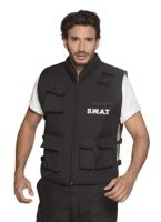 Boland Verkleedpak Swat-Officier Heren Zwart Maat L/XL - thumbnail