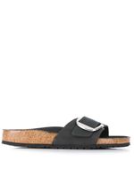 Birkenstock sandales Madrid Oiled - Noir - thumbnail