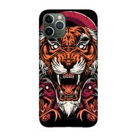 Tiger and Rattlesnakes: Volledig geprint iPhone 11 Pro Hoesje
