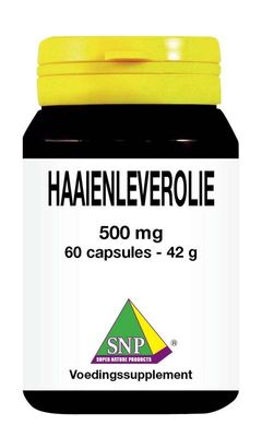 Haaienleverolie 500mg