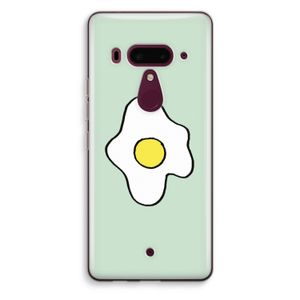 Spiegelei: HTC U12+ Transparant Hoesje