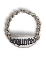 DSQUARED2 logo-engraved chain bracelet - Argent - thumbnail