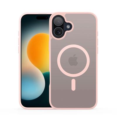 Dux Ducis Yind iPhone 17 hoesje - slanke backcover met MagSafe ondersteuning - Lichtroze