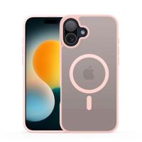 Dux Ducis Yind iPhone 17 hoesje - slanke backcover met MagSafe ondersteuning - Lichtroze Dux Ducis Yind iPhone 17 hoesje - slanke backcover met MagSafe ondersteuning - Lichtroze