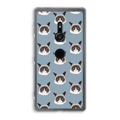 It's a Purrr Case: Sony Xperia XZ2 Transparant Hoesje