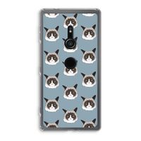 It's a Purrr Case: Sony Xperia XZ2 Transparant Hoesje