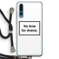 No drama: Huawei P20 Pro Transparant Hoesje met koord