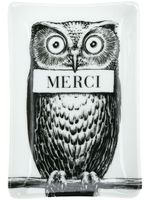 Fornasetti plat Merci - Noir