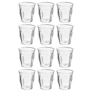 Drinkglazen/waterglazen Picardie - 12x stuks - transparant glas - 200 ML