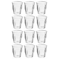 Drinkglazen/waterglazen Picardie - 12x stuks - transparant glas - 200 ML