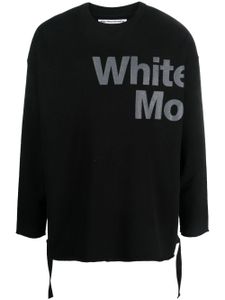 White Mountaineering sweat à logo imprimé - Noir