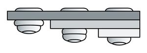 Gesipa Blindklinknagel | klinknagelschacht d x l 4 x 17 mm | aluminium / staal | 500 stuks - 1433828 1433828