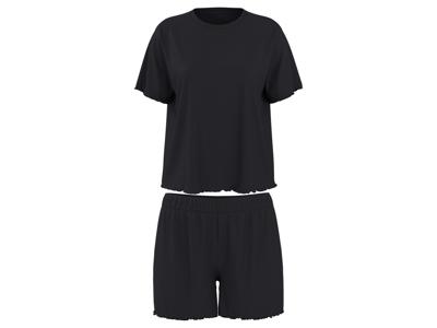 esmara Korte dames pyjama (Zwart, XL (48/50))