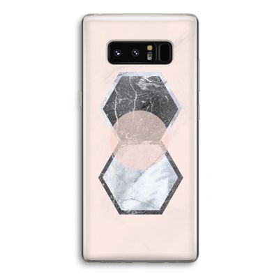 Creatieve toets: Samsung Galaxy Note 8 Transparant Hoesje