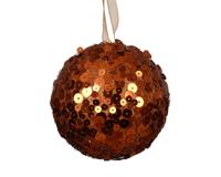 Kerstbal foam d8 cm warme cider Decoris - Decoris
