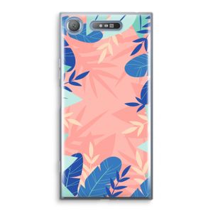 Tropisch: Sony Xperia XZ1 Transparant Hoesje