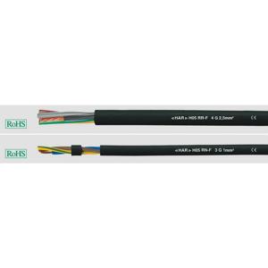 Helukabel 35007 Rubberkabel H05RR-F 3 G 1.50 mm² Zwart 100 m