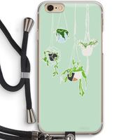 Hang In There: iPhone 6 / 6S Transparant Hoesje met koord