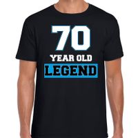 70 legend verjaardag cadeau t-shirt zwart voor heren