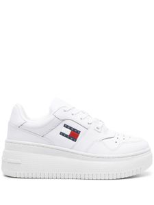 Tommy Jeans baskets Retro en cuir - Blanc