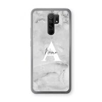 Ivory Marble: Xiaomi Redmi 9 Transparant Hoesje
