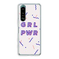 GRL PWR: Sony Xperia 5 III Transparant Hoesje