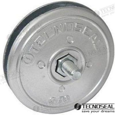 Ánodos para timones TEN00104E - ANODO DISCO DOBLE ZINC Ø 130MM