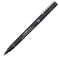 Permanente markeerstift Uni-Ball PIN04-200(S) Zwart 12 Onderdelen