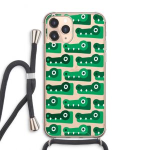 Crocs: iPhone 11 Pro Max Transparant Hoesje met koord