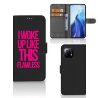 Xiaomi Mi 11 Hoesje met naam Woke Up - Origineel Cadeau Zelf Maken