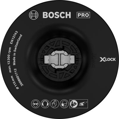 Bosch Accessoires X-LOCK Steunschijf voor fiberschijven 115 mm medium - 1 stuk(s) - 2608601712