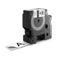 DYMO 1734523 labelprinter-tape Zwart op wit - thumbnail