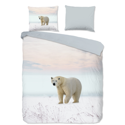 Dekbedovertrek Bjorn Natuur & Landschap & Dieren 240x200 Cm Pure - Dekbed-Discounter.nl