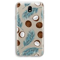 Kokosnoot roze: Samsung Galaxy J7 (2017) Transparant Hoesje