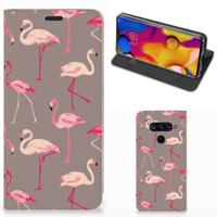 LG V40 Thinq | Hoesje maken | Flamingo