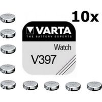 Varta V397 30mAh 1.55V knoopcel batterij - 10 stuks - thumbnail